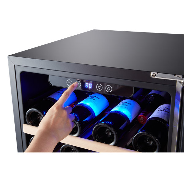 Kalamera Freestanding Refrigeration 19.3'' 50 Bottle Single Zone